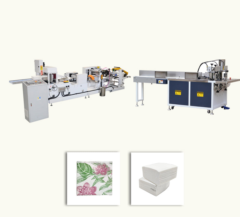 Napkin tissue machine