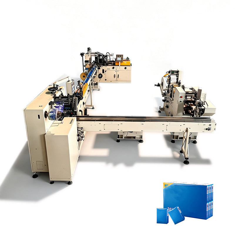 Automatic Pocket Handkerchief Tissue Making Machine | 600 Sheets/Min High Production Speed