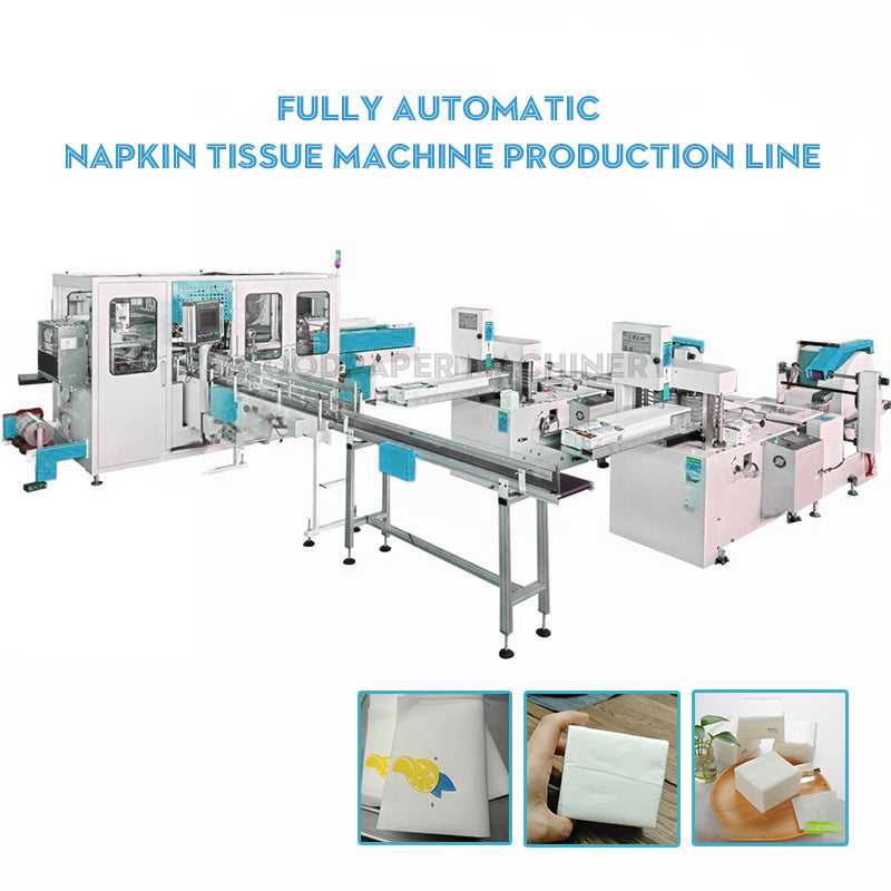 fully automatic napkin tissue machine production line Factory direct sale table tissue equipment