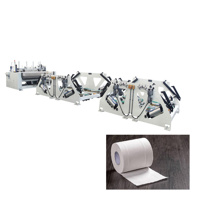 Foshan High Speed Automatic Paper Rewinder Tissue Rewind Maker Toilet Tissue Making Machine Kitchen Roll Rewinding Machinery