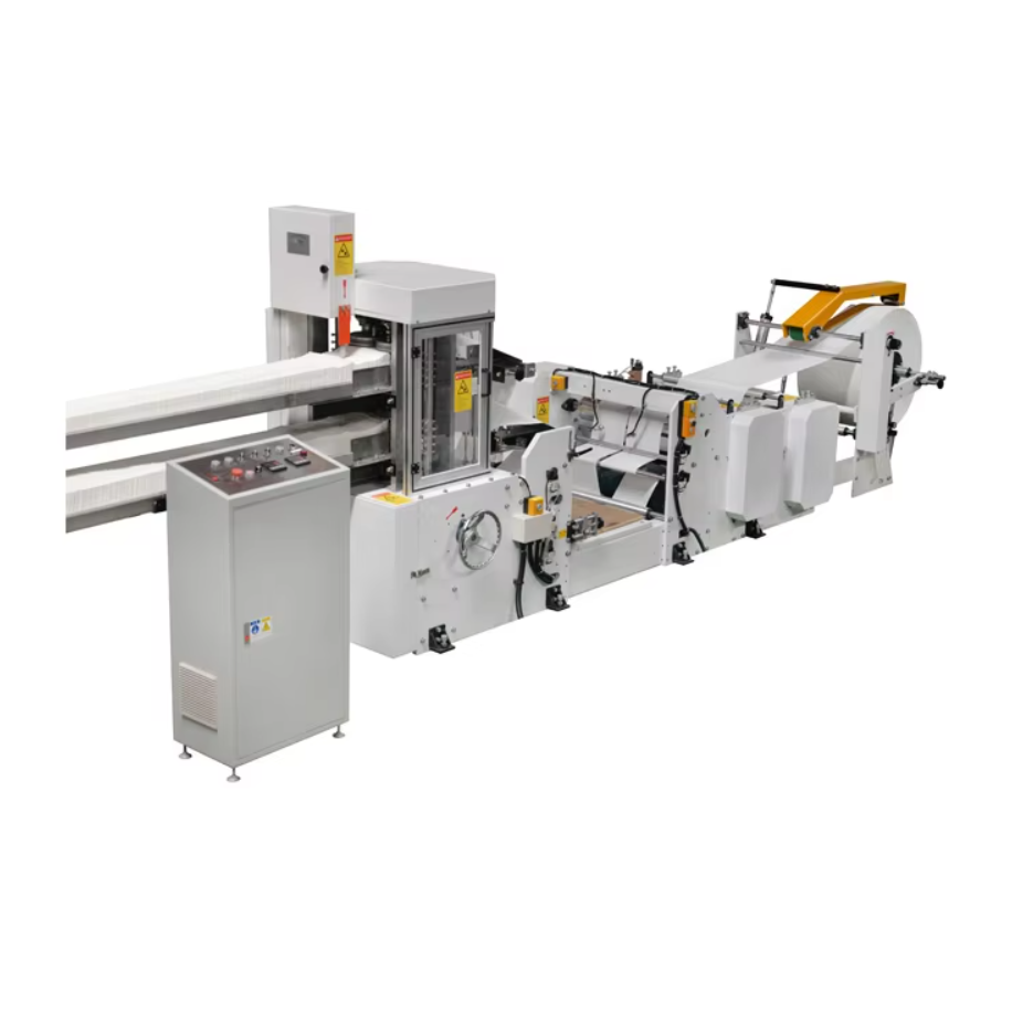 Fully Automatic Economic Dinner Napkin Paper Folding Machine Embossing Printing Serviette Tissue Making Machine With Good Price
