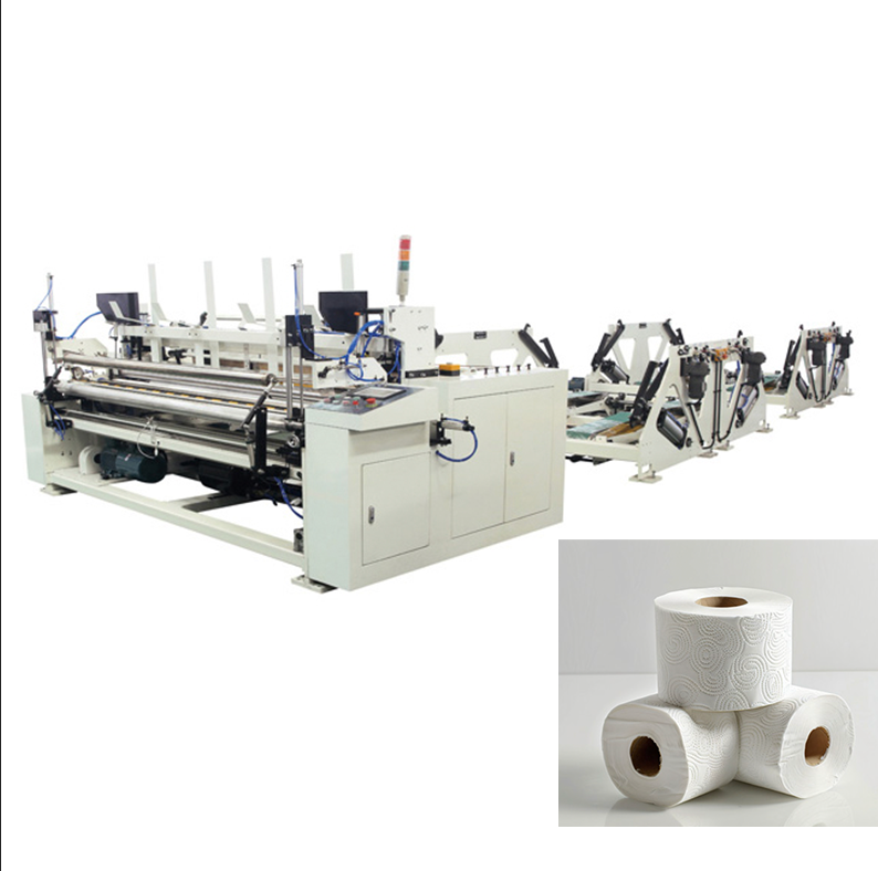 Full Automatic High Speed Embossing Jumbo Roll Slitter Rewinder With Good Price Rewinding Machinery With Good Price