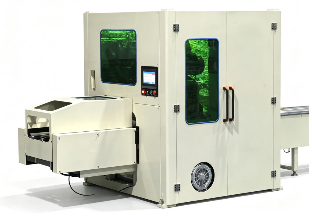Full Automatic Economic  Dual Channel Log Cutter Tissue Paper Log Saw Cutting Machine for Toilet Roll Kitchen Paper Making