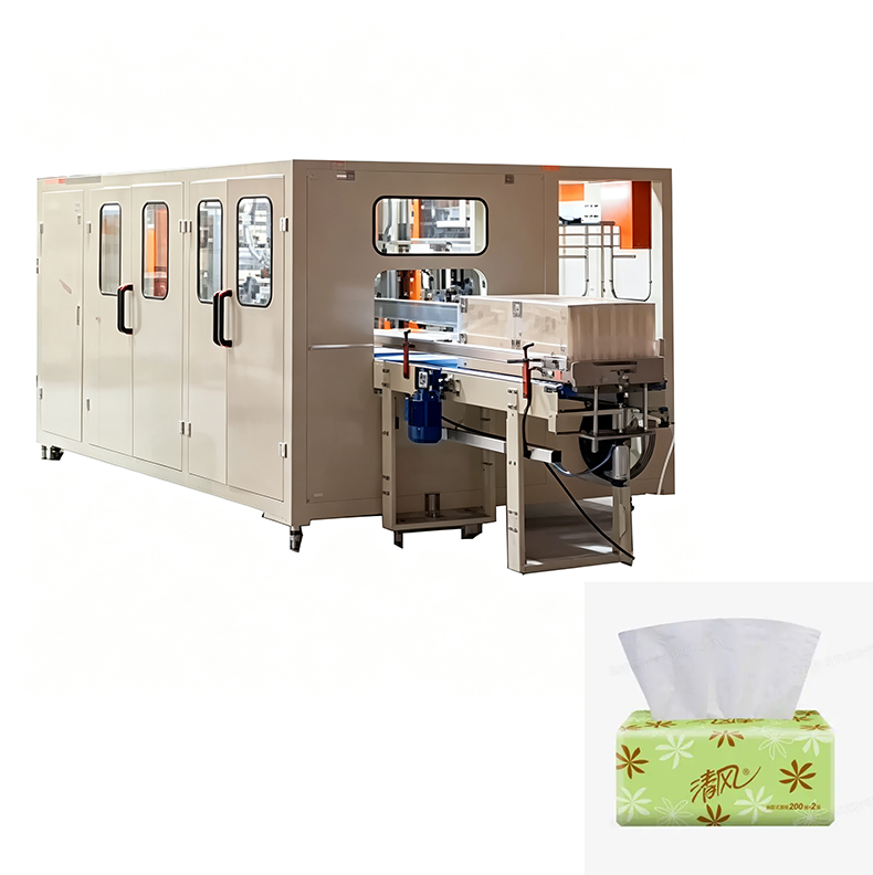 Factory Supply Fully Automatic Facial Tissue Bundle Packing Machine, High Speed Big Bag Packing Equipment With Good Price