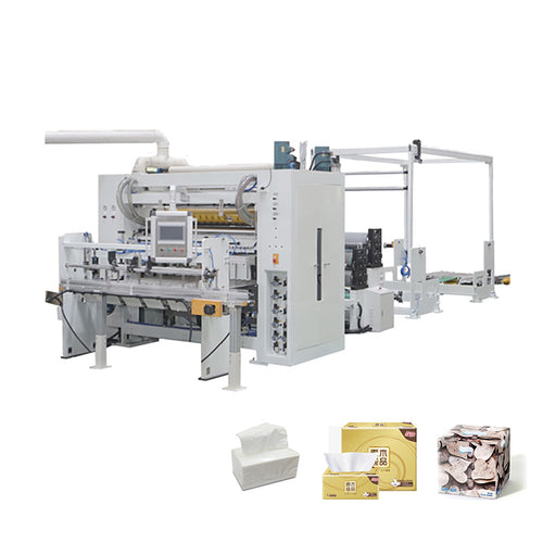 Factory price full automatic box facial tissue machine production line