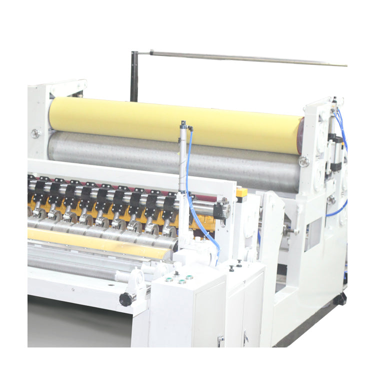 High Speed Complete Maxi Roll Toilet Paper Rewinding Machine Commercial Bathroom Jumbo Tissue Roll Rewinder Equipment