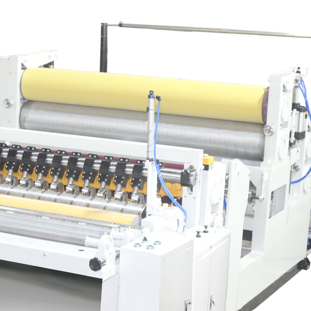 High Speed Complete Maxi Roll Toilet Paper Rewinding Machine Commercial Bathroom Jumbo Tissue Roll Rewinder Equipment