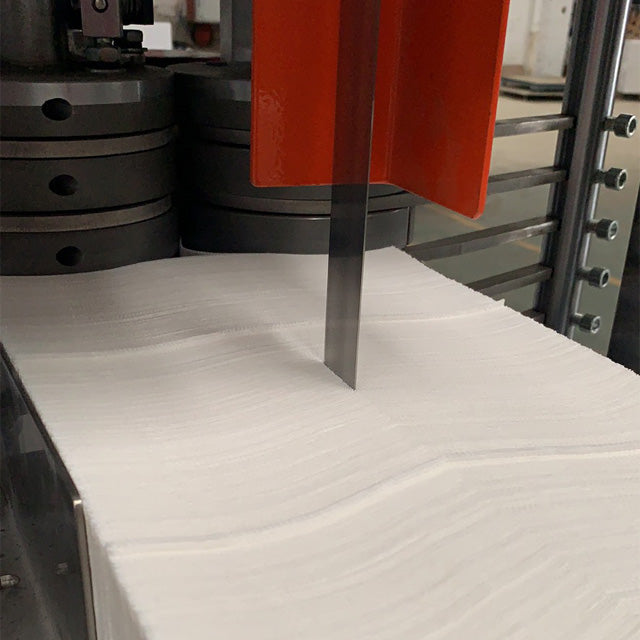 Semi automatic napkin machine folding machine low speed paper making machine