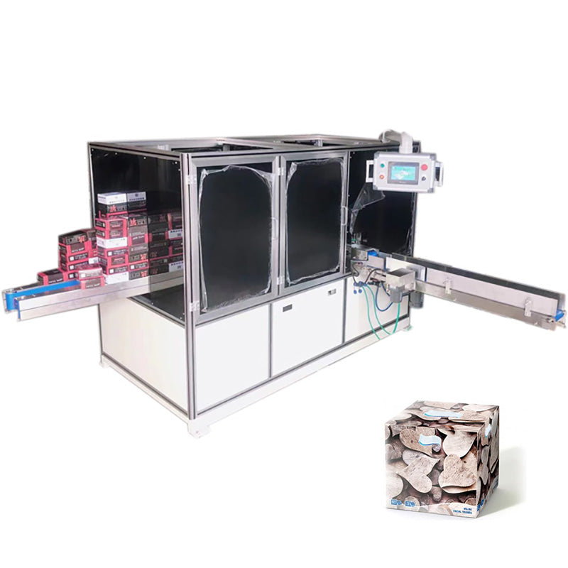 Factory price full automatic box facial tissue machine production line