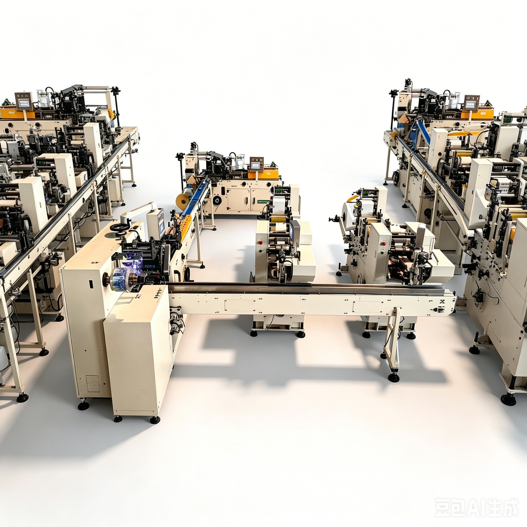 600 Sheets/Min Automatic Handkerchief Tissue Machine High Efficiency Pocket Tissue Manufacturing Equipment